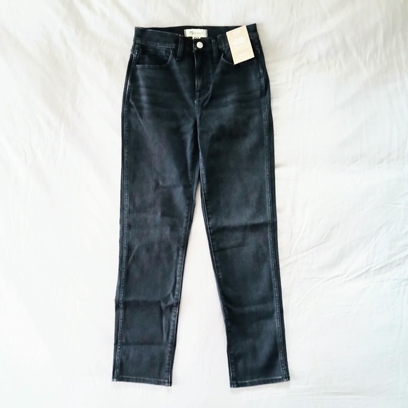 NWT Madewell Mid-rise Roadtripper Stovepipe Jeans - Picture 7 of 7